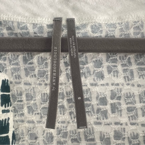 Anthropologie V Neck Peplum Blouse Top Size S - Picture 3 of 11